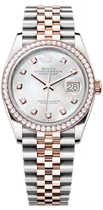 Rolex Datejust 36,39,41 mm 36 mm Steel and Everose Gold 126281rbr-0009
