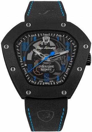 Tonino Lamborghini Spyderleggero Skeleton Black Blue TLF-T06-4