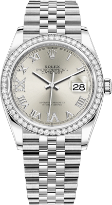 Rolex Datejust 36,39,41 mm 36mm Steel and White Gold 126284rbr-0021 Rolex Datejust 36,39,41 mm 36mm Steel and White Gold 126284rbr-0021