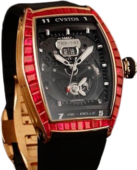 Cvstos Архив Cvstos Twin-Time Joaillerie RG-Rubies-Black