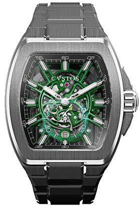 Cvstos Metropolitan PS Titanium SQLT Green F00103.4217001