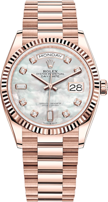 Rolex Day-Date 36 mm, Everose gold 128235-0029