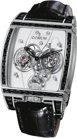 Corum Golden Bridge Golden Tourbillon Panoramique Diamants 382.860.69/0F81 0000 Corum Golden Bridge Golden Tourbillon Panoramique Diamants 382.860.69/0F81 0000
