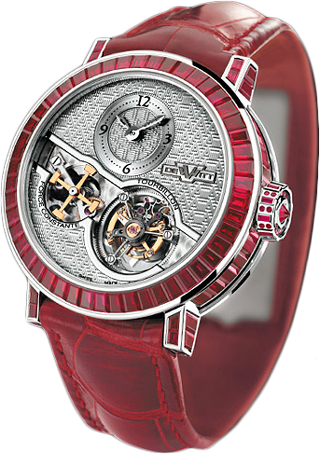 DeWitt Pieces d`Exception Tourbillon Force Constante Joaillerie AC.8300.48/04.M124 DeWitt Pieces d`Exception Tourbillon Force Constante Joaillerie AC.8300.48/04.M124