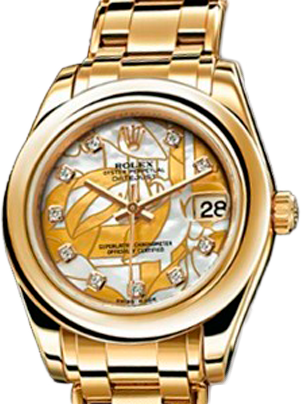 Rolex Datejust Special Edition 34mm Yellow Gold 81208 Goldust Dream Rolex Datejust Special Edition 34mm Yellow Gold 81208 Goldust Dream