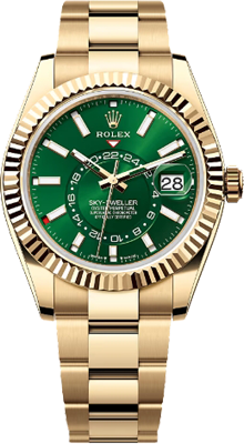 Rolex Sky-Dweller 42mm Yellow Gold 336938-0007