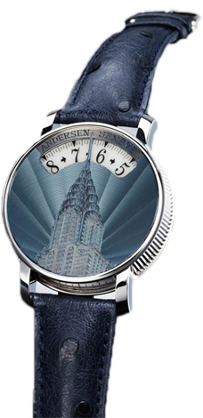 Svend Andersen Montre A Tact Tact or gris Chrysler Or Gris Chrysler