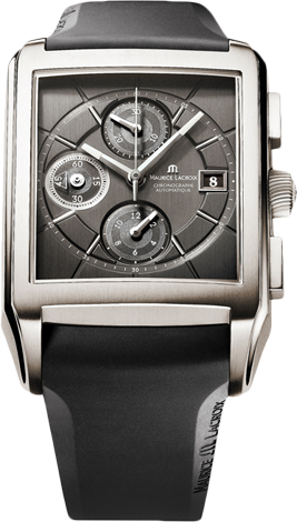 Maurice Lacroix Архив Maurice Lacroix Rectangulaire Chronographe PT6197-TT003-331 Maurice Lacroix Архив Maurice Lacroix Rectangulaire Chronographe PT6197-TT003-331