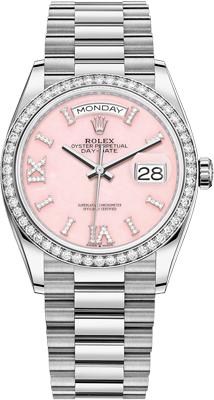 Rolex Day-Date 36 mm, white gold 128349rbr-0008