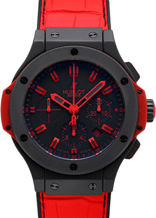 Hublot Big Bang 44 MM Black Ceramic All Black Red 301.CI.1130.GR.ABR10 Hublot Big Bang 44 MM Black Ceramic All Black Red 301.CI.1130.GR.ABR10