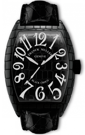 Franck Muller Croco Black Croco White Gold 8880 SC BLK CRO OG