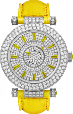 Franck Muller Double Mystery Ronde 42 DM D2R CD Yellow Franck Muller Double Mystery Ronde 42 DM D2R CD Yellow