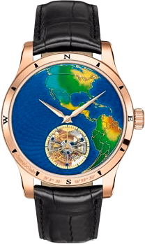 Jaeger-LeCoultre Master Grande Tradition Grand Tourbillon Continents 1652423 Jaeger-LeCoultre Master Grande Tradition Grand Tourbillon Continents 1652423