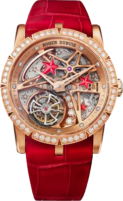 Roger Dubuis Excalibur SHOOTING STAR PINK GOLD 36MM RDDBEX0941 Roger Dubuis Excalibur SHOOTING STAR PINK GOLD 36MM RDDBEX0941