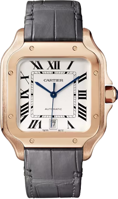 Cartier Santos de Cartier large,mechanical,Rose gold,39.8 mm WGSA0019
