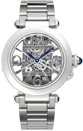 Cartier Pasha de Cartier 41 mm, steel skeleton WHPA0007