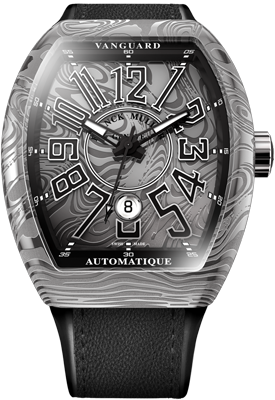 Franck Muller Vanguard Damascus Steel V 45 SC DT DAMAS Franck Muller Vanguard Damascus Steel V 45 SC DT DAMAS