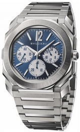 Bvlgari Octo Finissimo S Chronograph GMT STeel 103467