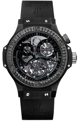 Hublot Tourbillon Bigger Bang All Black Carat 308.CI.134.RX.190