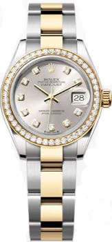 Rolex Datejust 26,29,31,34 mm 28 mm steel yellow gold and diamonds 279383rbr-0008