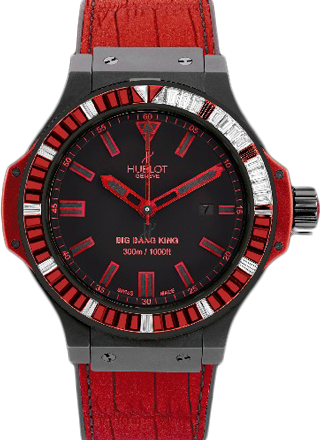 Hublot Архив Hublot Black Ceramic All Black Red 322.CI.1130.GR.1942.ABR10