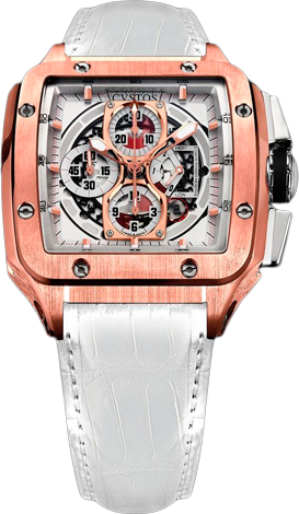 Cvstos Архив Cvstos 50 Chrono Evosquare 50 Chrono RG White Croco Cvstos Архив Cvstos 50 Chrono Evosquare 50 Chrono RG White Croco