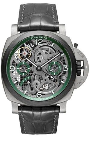 PANERAI LIMITED Luminor Tourbillon GMT 47 MM Lo Scienziato PAM00768