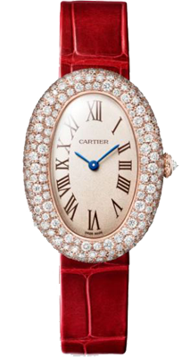 Cartier Baignoire medium model, 18K rose gold  WJBA0047