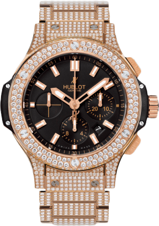 Hublot Архив Hublot Gold Bracelet Full Pave 301.PX.1180.PX.3704