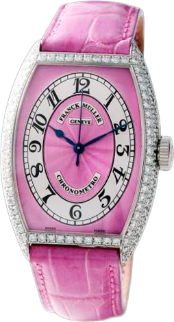 Franck Muller Cintree Curvex Chronometro 5850 SC CHR MET D Pink