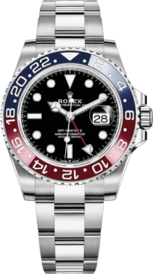 Rolex GMT-Master II ‘Pepsi’ 40 mm, Oystersteel 126710blro-0002 Rolex GMT-Master II ‘Pepsi’ 40 mm, Oystersteel 126710blro-0002