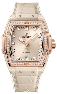 Hublot Spirit of Big Bang Beige Ceramic King Gold Diamonds 39MM 665.CZ.898B.LR.1204