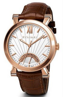 Bvlgari Sotirio Retrograde Date SBP42WGLDR