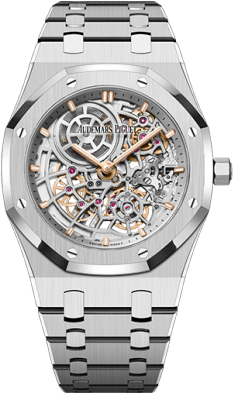 Audemars Piguet Royal Oak "Jumbo" Extra-Thin Openworked "50th Anniversary" 16204ST.OO.1240ST.01