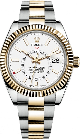 Rolex Sky-Dweller 42 mm, Oystersteel Yellow Gold 336933-0005