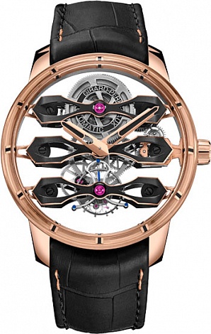 Girard-Perregaux Haute Horlogerie Tourbillon with Three Flying Bridges 99296-52-001-BA6A