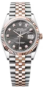 Rolex Datejust 36,39,41 mm 36 mm Steel and Everose Gold 126231-0041