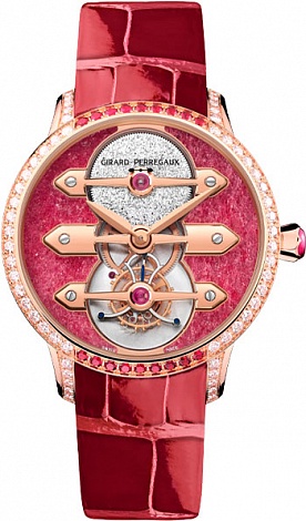 Girard-Perregaux Haute Horlogerie Tourbillon with Three Gold Bridges Ruby Heart 99242B52CH01-CKHA