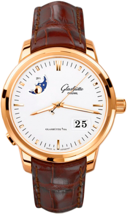 Glashutte Original Quintessentials Senator Panorama Date With Moon Phase 100-04-11-01-04 Glashutte Original Quintessentials Senator Panorama Date With Moon Phase 100-04-11-01-04