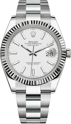 Rolex Datejust 36,39,41 mm 41 mm, Oystersteel 126334-0009