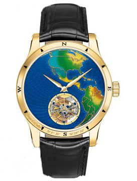 Jaeger-LeCoultre Master Grande Tradition Grand Tourbillon Continents 1650403 Jaeger-LeCoultre Master Grande Tradition Grand Tourbillon Continents 1650403