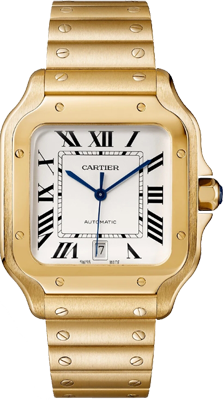 Cartier Santos de Cartier large model,mechanical,Yellow gold,39.8 mm WGSA0029 Cartier Santos de Cartier large model,mechanical,Yellow gold,39.8 mm WGSA0029