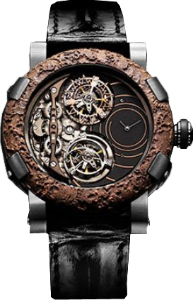 Romain Jerome Titanic-DNA Rusted steel Day&Night spiral Extreme DN.T.OXY4.BBBB.00