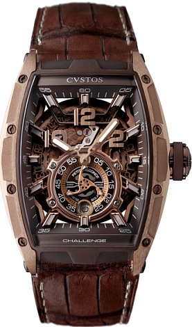 Cvstos Challenge PS 5N Brancard Brown Titanium  A00103.4171001