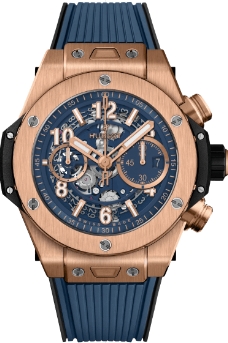 Hublot Big Bang Unico 44 mm KING GOLD BLUE 421.OX.5180.RX Hublot Big Bang Unico 44 mm KING GOLD BLUE 421.OX.5180.RX