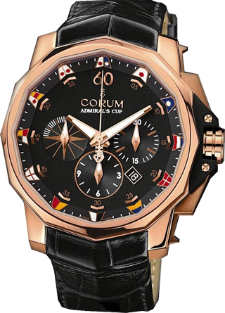 Corum Admiral`s Cup Challenger Chrono 48 753.936.55/0081 AN32 Corum Admiral`s Cup Challenger Chrono 48 753.936.55/0081 AN32