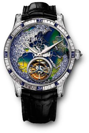 Jaeger-LeCoultre Haute Joaillerie Master Grand Tourbillon Continents 1656401