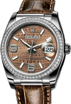 Rolex Архив Rolex 36 mm White Gold 116189 Bronze