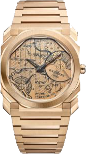 Bvlgari Octo 40 mm 18 Karat Roségold 104165