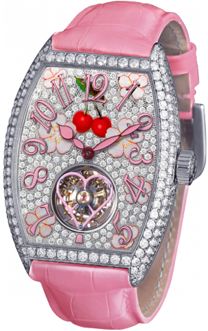 Franck Muller Cintree Curvex Sakura 3080 T D CD Franck Muller Cintree Curvex Sakura 3080 T D CD